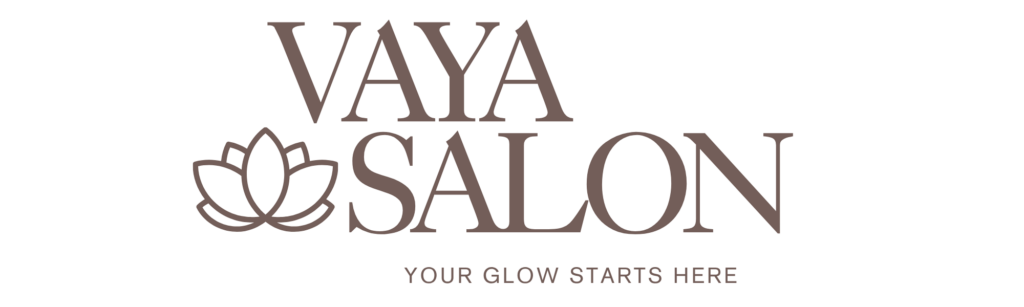 Vaya salon Originele logo Uitgesneden